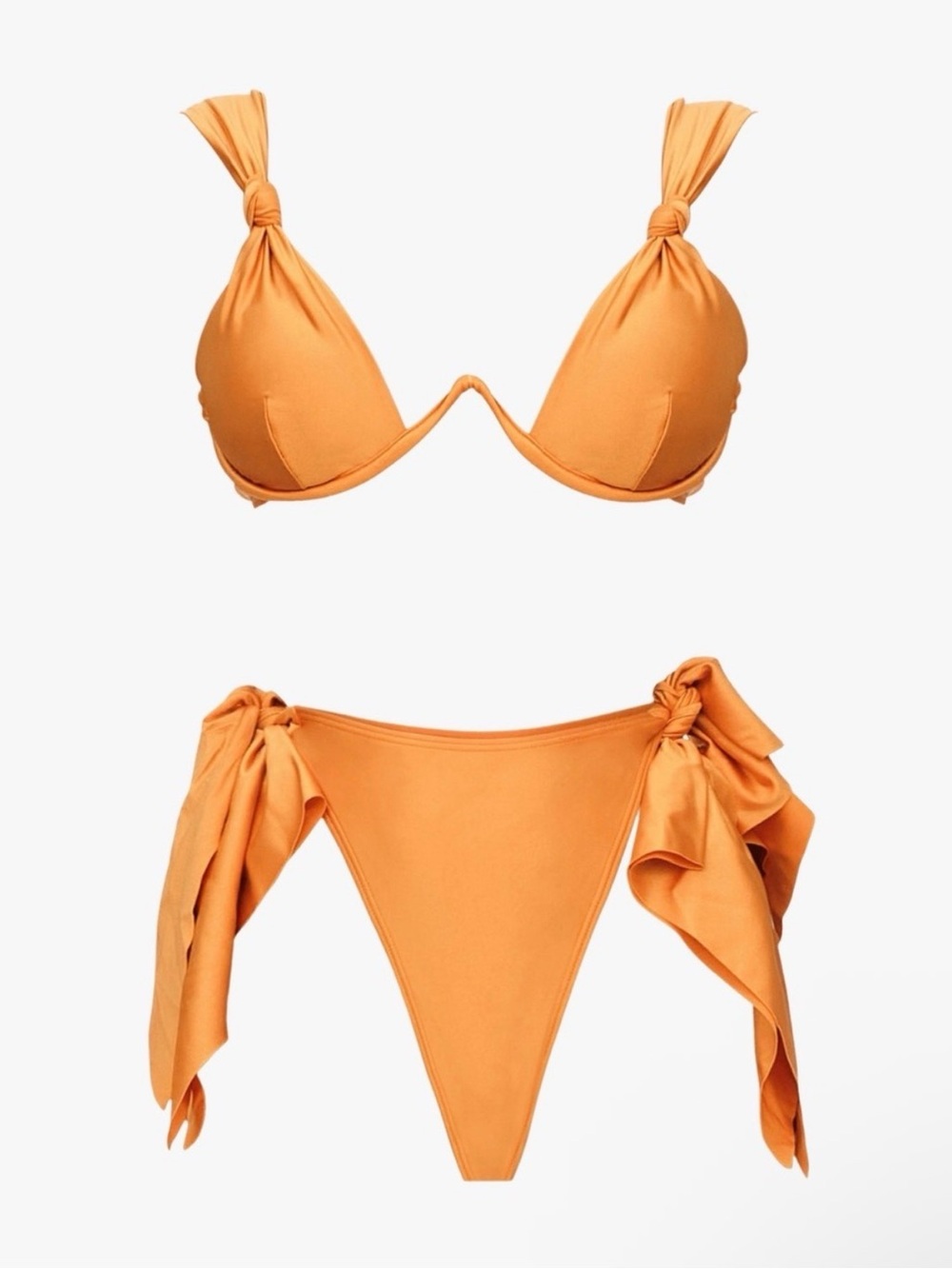 Andrea Iyamah Rai Bikini SET- Top and Bottom - Medium